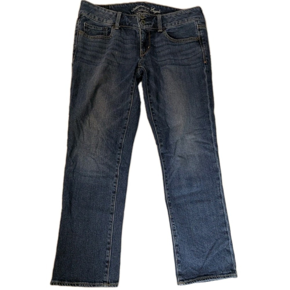American Eagle Jeans women's Size 6 Artist Crop Stretch ankle denim